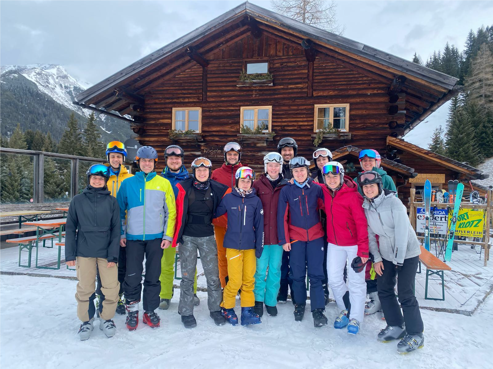 Gruppenbild des Sportkurses