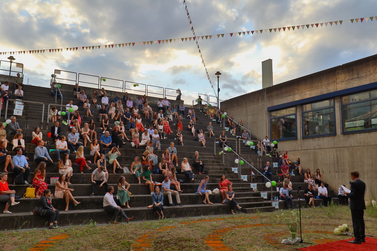 Zeugnisverleihung an den Kurs 2019/20